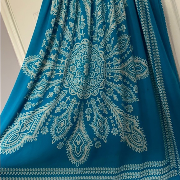 Blue beach dress - Picture 2 of 3